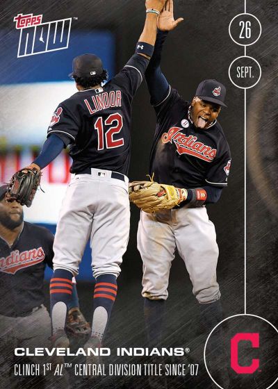 2016 Topps Now #507 Indians