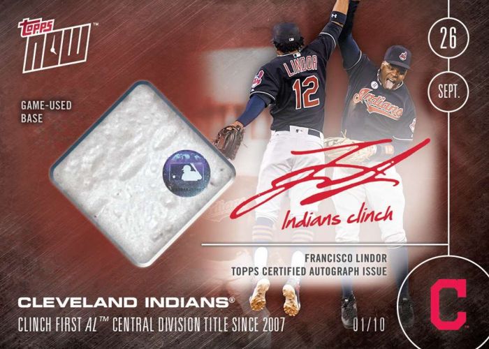 2016 Topps Now #507D Indians
