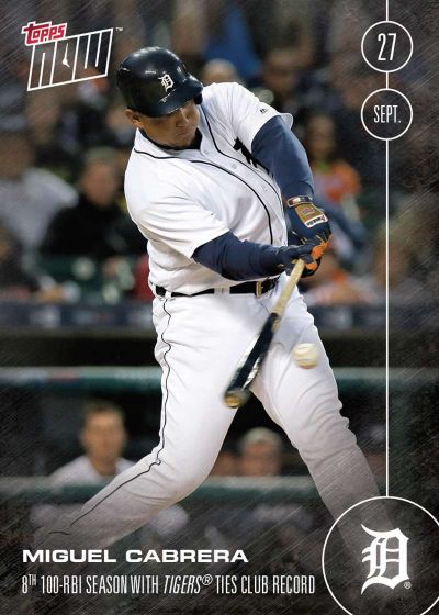 2016 Topps Now #510 Miguel Cabrera