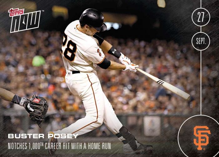 2016 Topps Now #511 Buster Posey