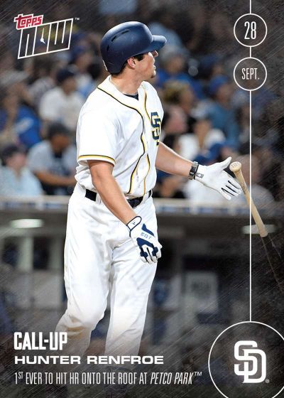 2016 Topps Now #518 Hunter Renfroe