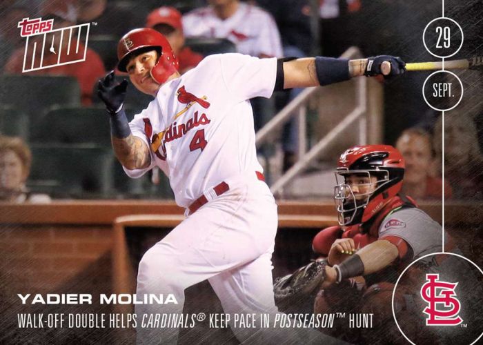 2016 Topps Now #520 Yadier Molina