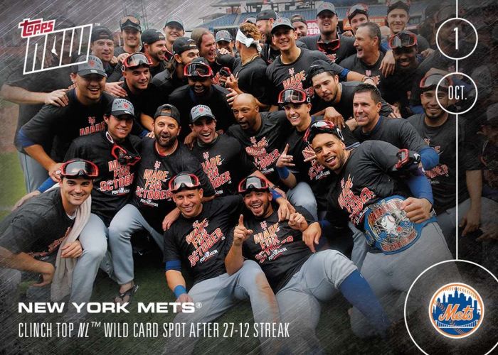 2016 Topps Now #527 Mets