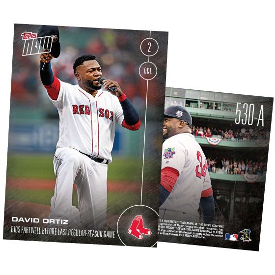 2016 Topps Now #530 David Ortiz