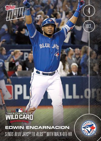 2016 Topps Now #538 Edwin Encarnacion