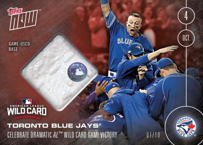 2016 Topps Now #539E Blue Jays