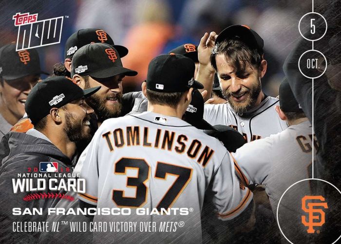 2016 Topps Now #541 Giants