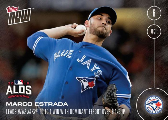 2016 Topps Now #546 Marco Estrada