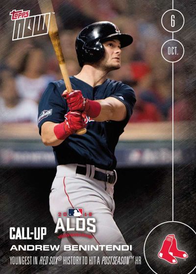 2016 Topps Now #548 Andrew Benintendi