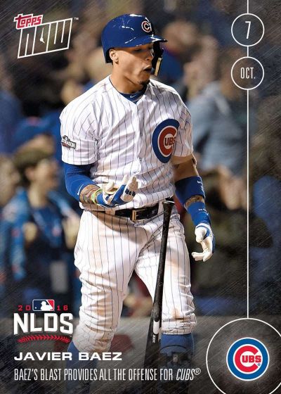 2016 Topps Now #555 Javier Baez