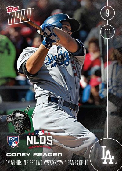 2016 Topps Now #557 Corey Seager