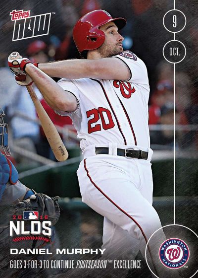 2016 Topps Now #559 Daniel Murphy