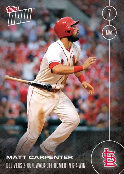 2016 Topps Now #56 Matt Carpenter