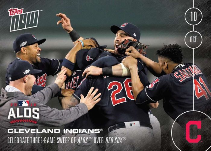 2016 Topps Now #563 Indians
