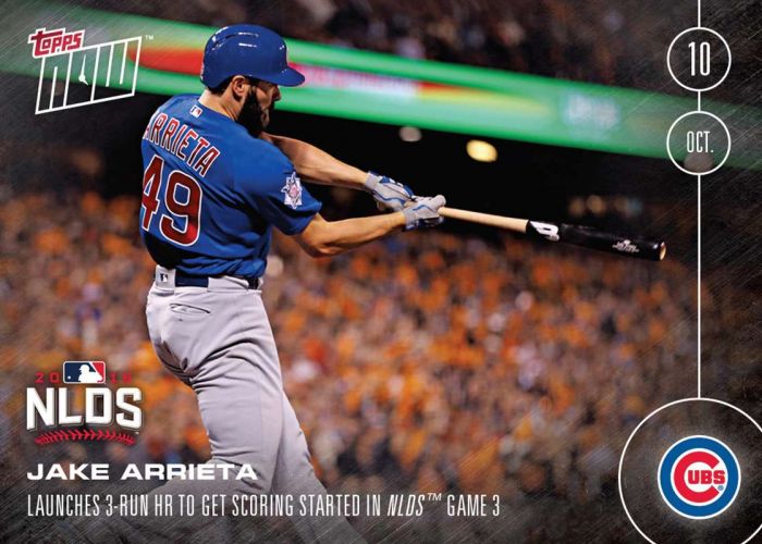 2016 Topps Now #565 Jake Arrieta