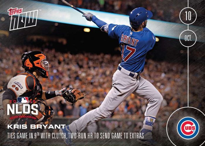 2016 Topps Now #566 Kris Bryant