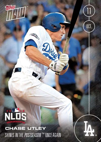 2016 Topps Now #574 Chase Utley