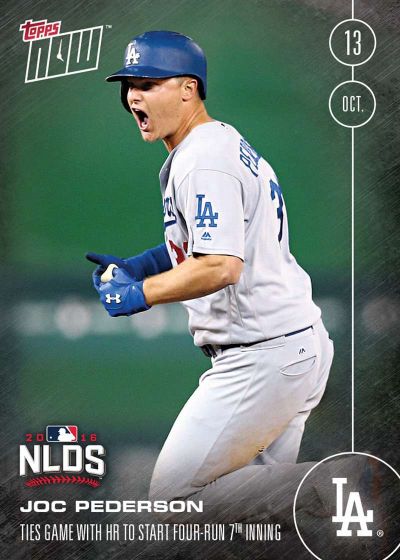 2016 Topps Now #577 Joc Pederson