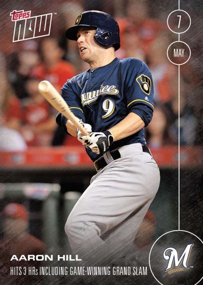 2016 Topps Now #58 Aaron Hill