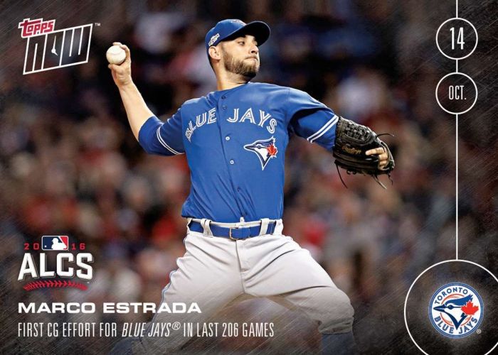 2016 Topps Now #583 Marco Estrada