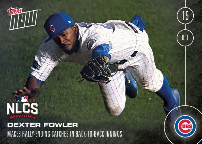 2016 Topps Now #588 Dexter Fowler