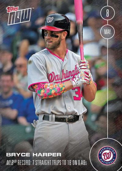 2016 Topps Now #59 Bryce Harper