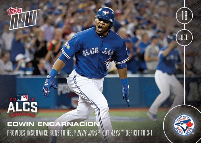 2016 Topps Now #598 Edwin Encarnacion