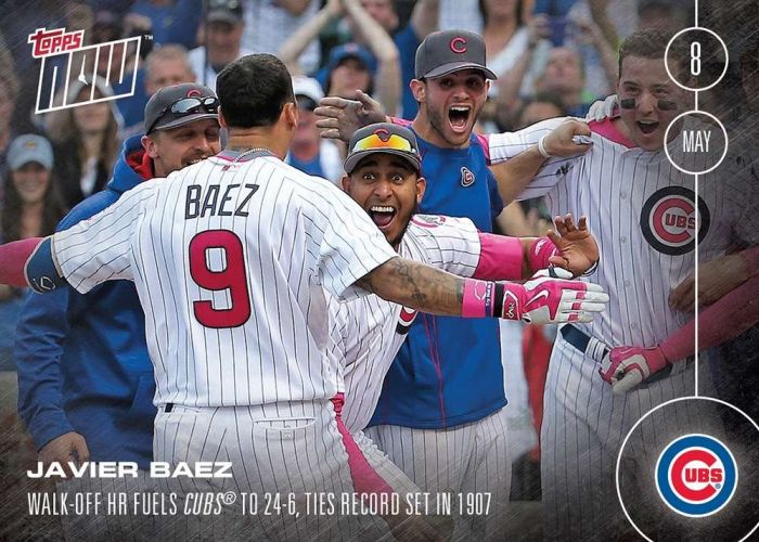 2016 Topps Now #60 Javier Baez