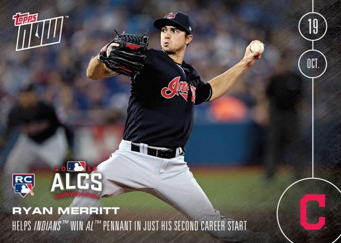 2016 Topps Now #604 Ryan Merritt
