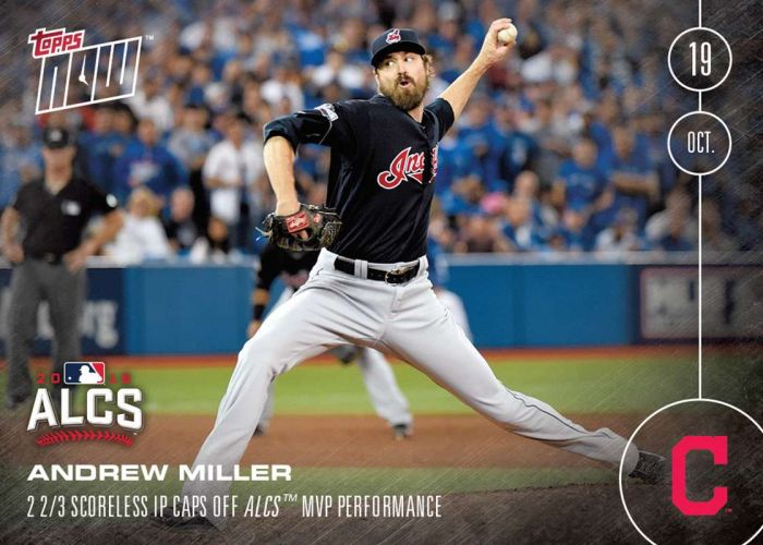 2016 Topps Now #605 Andrew Miller