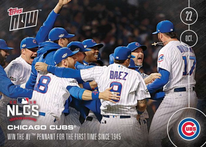 2016 Topps Now #615 Cubs
