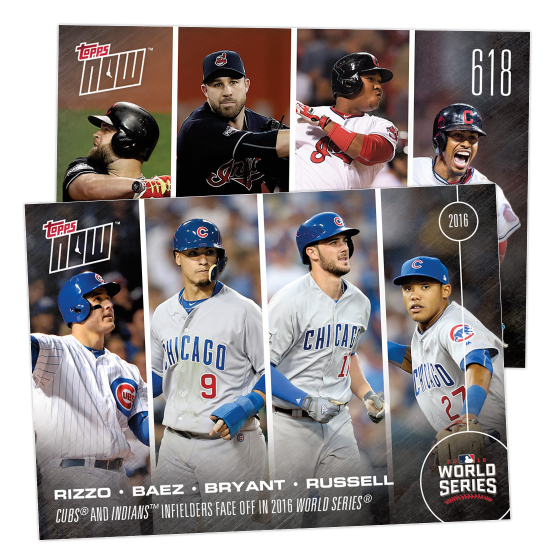 2016 Topps Now #618 WS Infielders