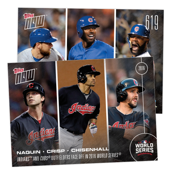 2016 Topps Now #619 WS Outfielders