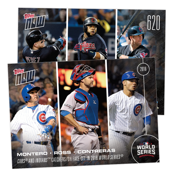 2016 Topps Now #620 WS Catchers & DH