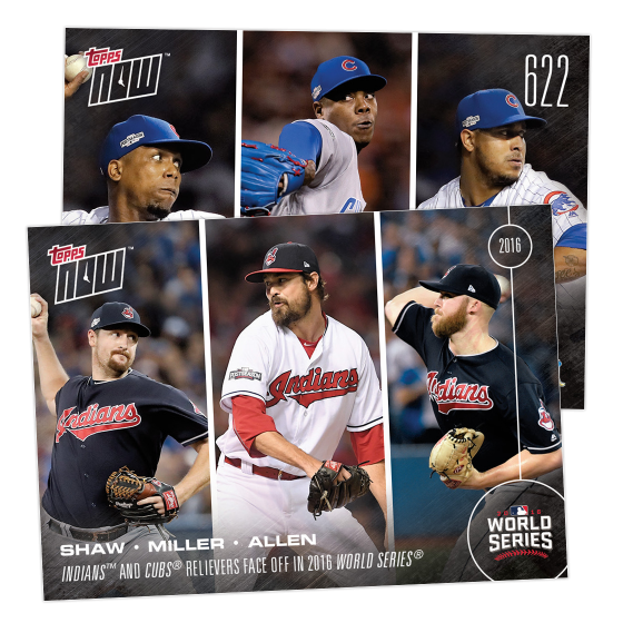 2016 Topps Now #622 WS Relief Pitchers