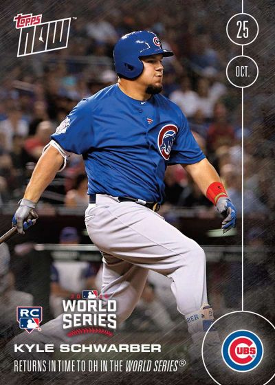 2016 Topps Now #623 Kyle Schwarber