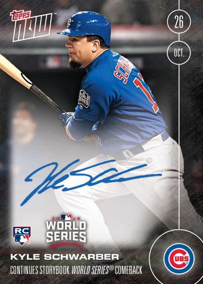 2016 Topps Now #631B Kyle Schwarber