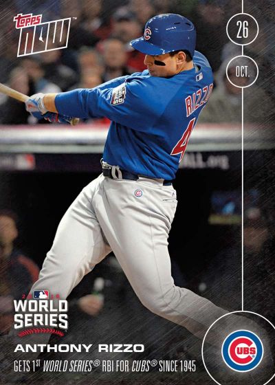 2016 Topps Now #633 Anthony Rizzo