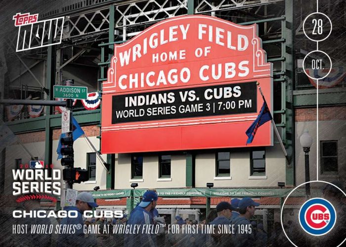 2016 Topps Now #635 Cubs