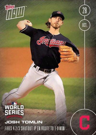 2016 Topps Now #636 Josh Tomlin