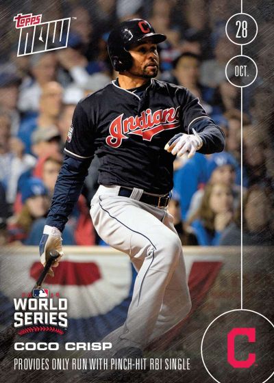 2016 Topps Now #637 Coco Crisp