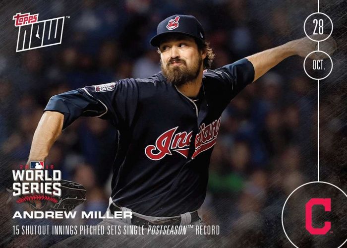 2016 Topps Now #638 Andrew Miller