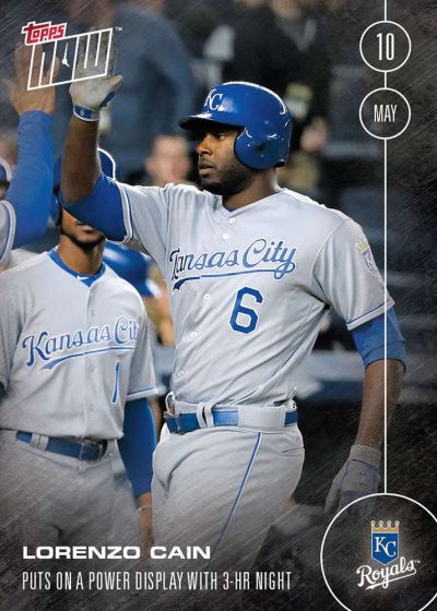 2016 Topps Now #64 Lorenzo Cain