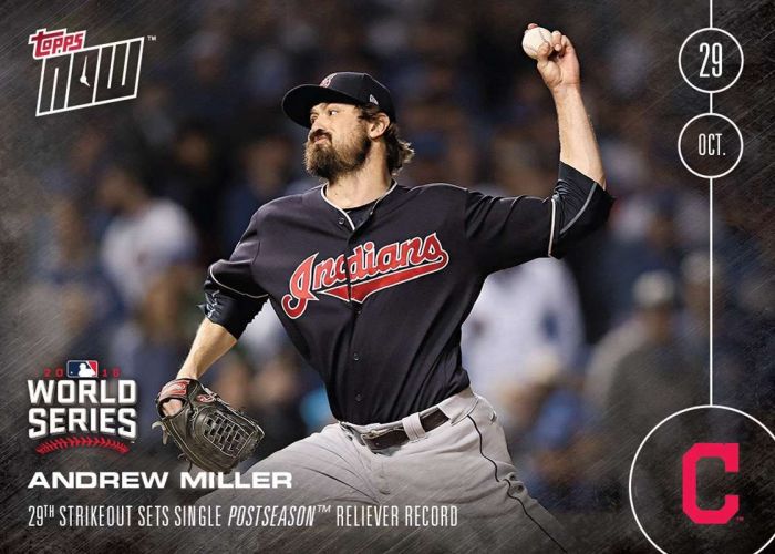 2016 Topps Now #643 Andrew Miller