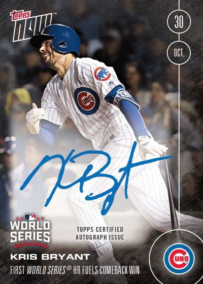 2016 Topps Now #646B Kris Bryant