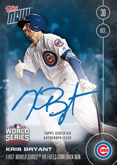 2016 Topps Now #646D Kris Bryant
