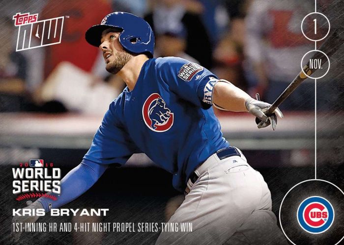 2016 Topps Now #650 Kris Bryant