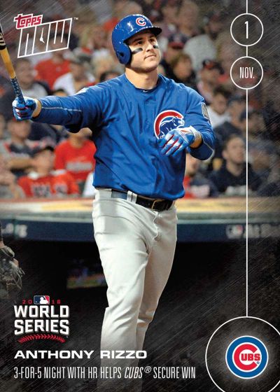 2016 Topps Now #652 Anthony Rizzo