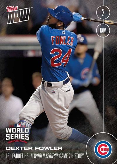 2016 Topps Now #656 Dexter Fowler
