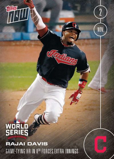 2016 Topps Now #659 Rajai Davis